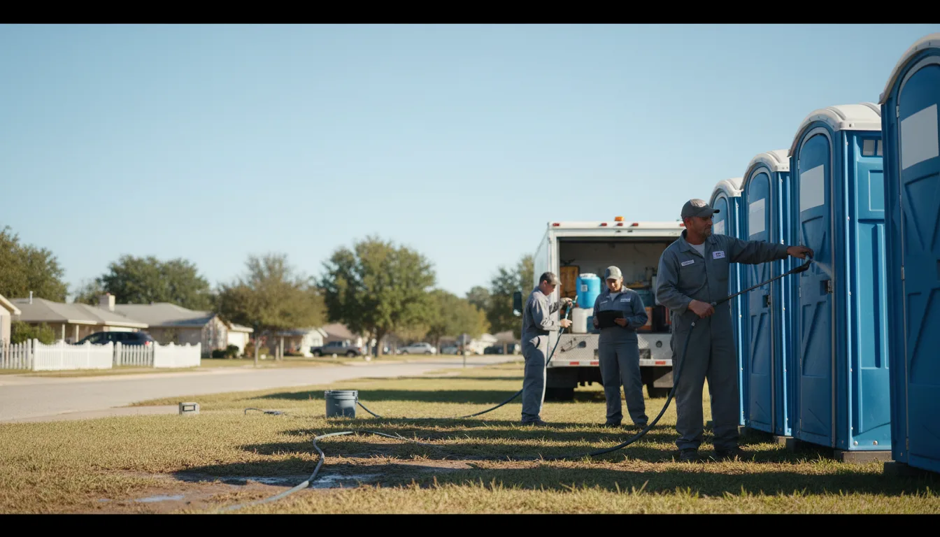 Long-Term Portable Toilet Rental in Uriah, AL near me